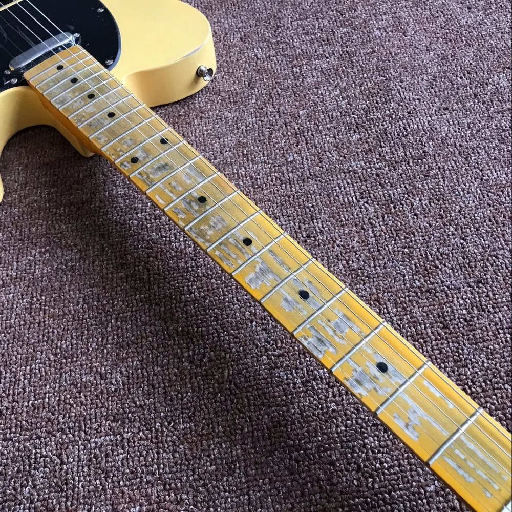 Best NEW!High Quality tele guitar Ameican electric Guitar stock TELE Electric Guitar milk white Best NEW!High Quality tele guitar Ameican electric Guitar stock TELE Electric Guitar milk white