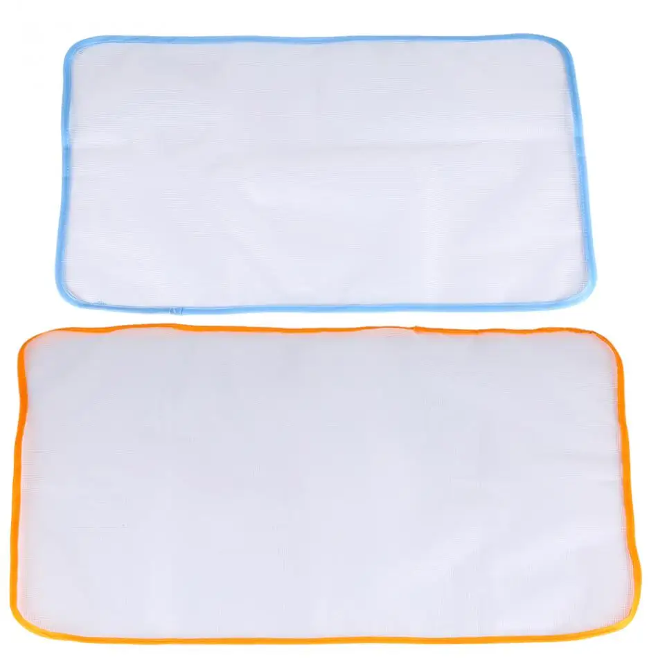 

2Pcs High Temperature Ironing Heat Insulation Pad Ironing Pad Anti Skid Anti Scouring Household Ironing Mat Home Laundry Use
