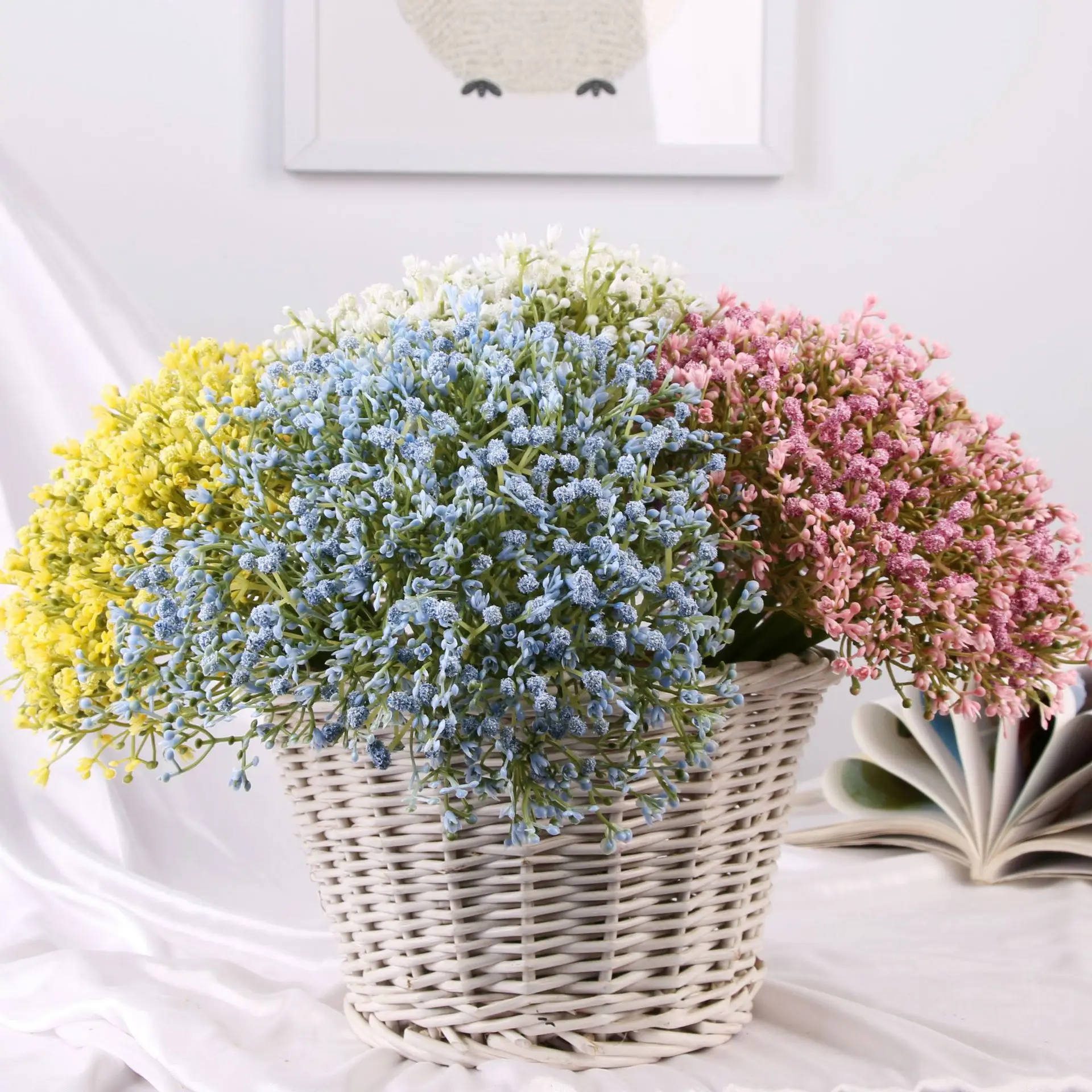 

Artificial flowers Gypsophila 16 branches a bouquet for home decoration wedding bouquet flower arrangement fake flowers
