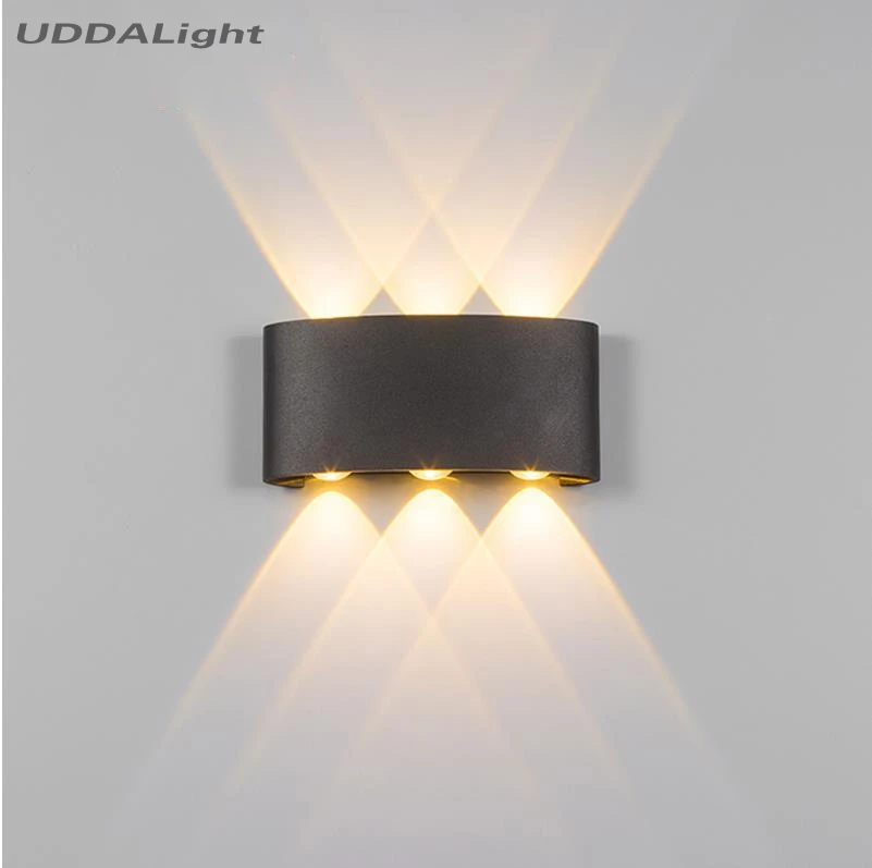 Настенный светильник led 6W 4w 3w для спальни s черный/белый водонепроницаемый