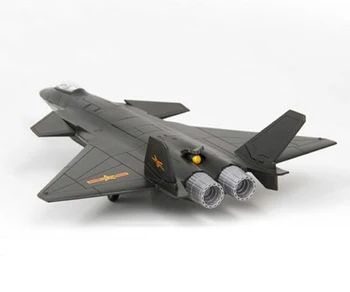

Collectible Model Toys 1/72 Fire Fang China Air Force Chengdu J-20 Aircraft Black Eagle Stealth Fighter for Children Kid Gift