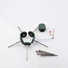 10Pcs Rubber Polishing Wheels Dental Jewelry & 10Pcs Shank Mandrel Rotary Tool Dental Equipment
