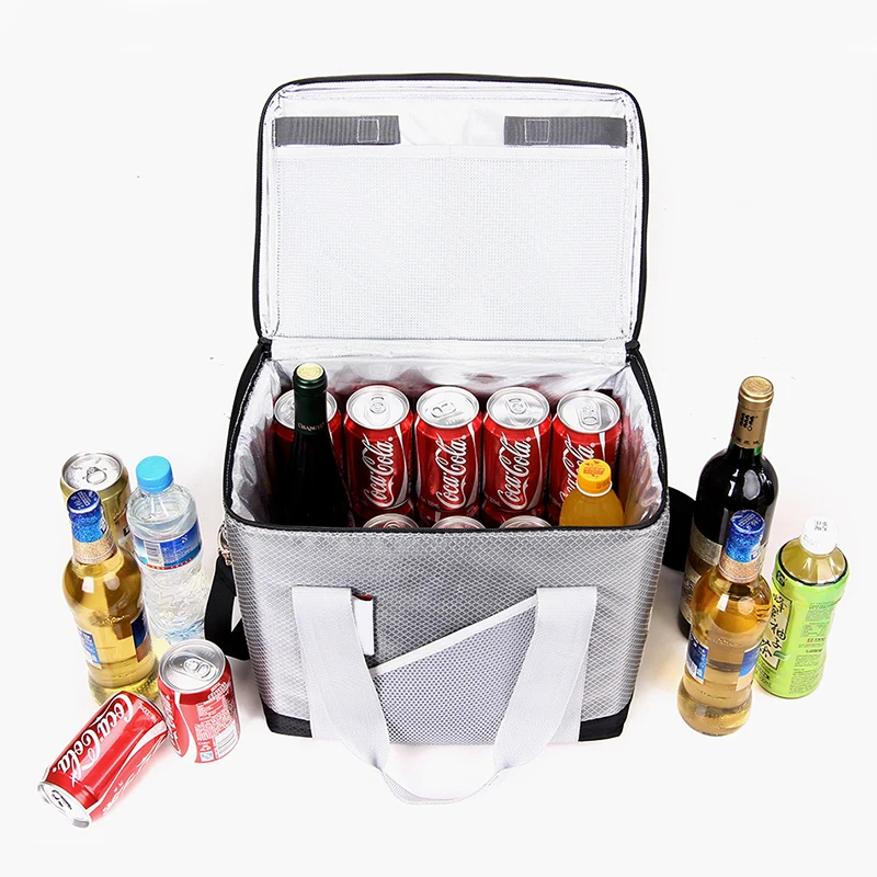 SIKOTE 24L высококачественные водонепроницаемые портативные пищевые сумки для пикника изоляция сохраняет свежесть Автомобильная сумка-холодильник Ланч-бокс термо-сумка