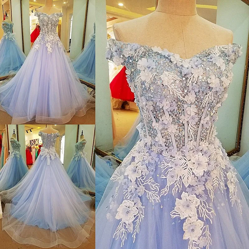 LS99328 синее вечернее платье abendkleider 2018 возлюбленная с коротким рукавом зашнуровать