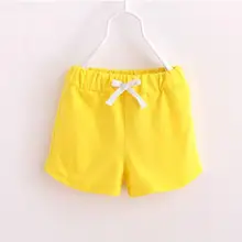 Летние детские хлопковые шорты Одежда для мальчиков и девочек модные штаны для малышей JN704