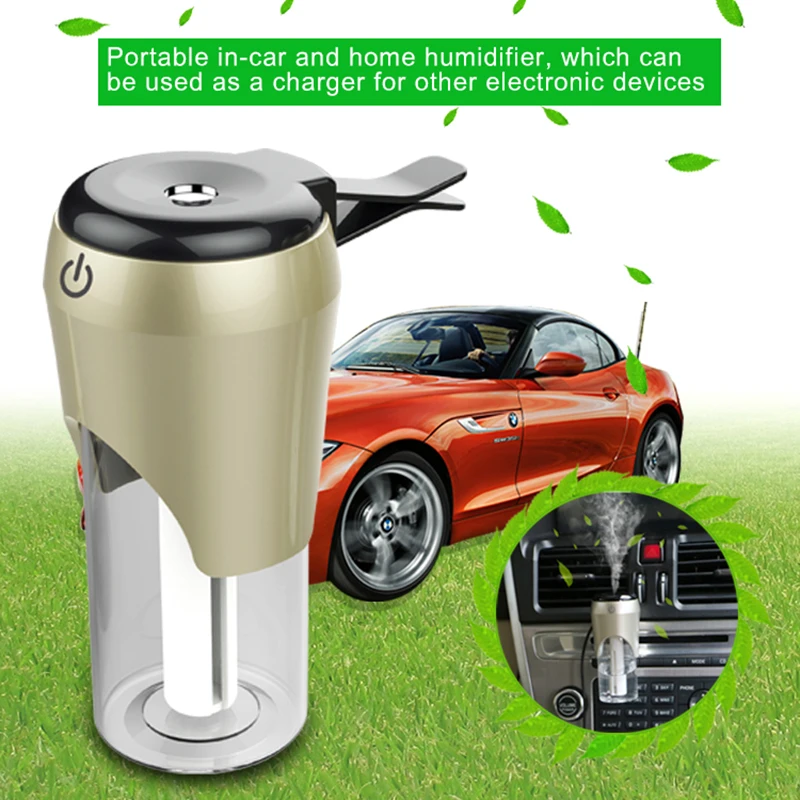 Автомобильный и домашний Универсальный увлажнитель воздуха ароматерапия диффузор на выходе подвесной USB автомобильный очиститель воздуха многофункциональное зарядное устройство для телефона