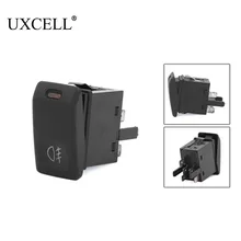 Автомобильный противотуманный светильник UXCELL, противотуманный светильник, переключатель управления для Vw Golf Mk2 Jetta 191 941 535B