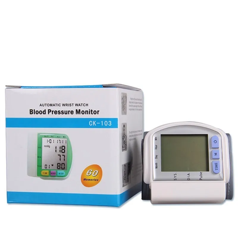 

Blood Pressure Monitor Pulsometro Wrist Sphygmomanometer Toma Presion Arterial Tansiyon Aleti Pulsometer Pulse Meter Tonometer