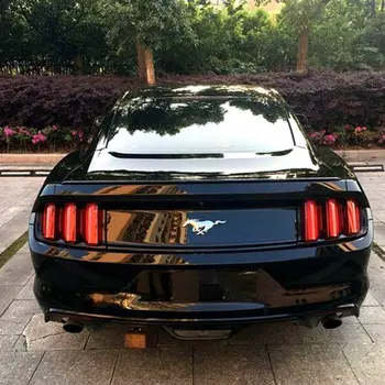 

For Ford Mustang 2015 2016 2017 2018 High Quality Abs Plastic Unpainted Primer Color Rear Trunk Tail Wing Spoiler