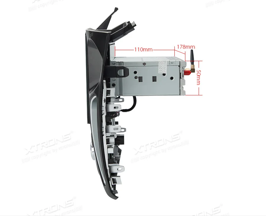 Cheap XTRONS 9" Android 8.1 Octa Core 2GB RAM 32GB ROM Car Multimedia Player GPS navigation for Ford focus 2012-2017 TPMS DAB No DVD 25