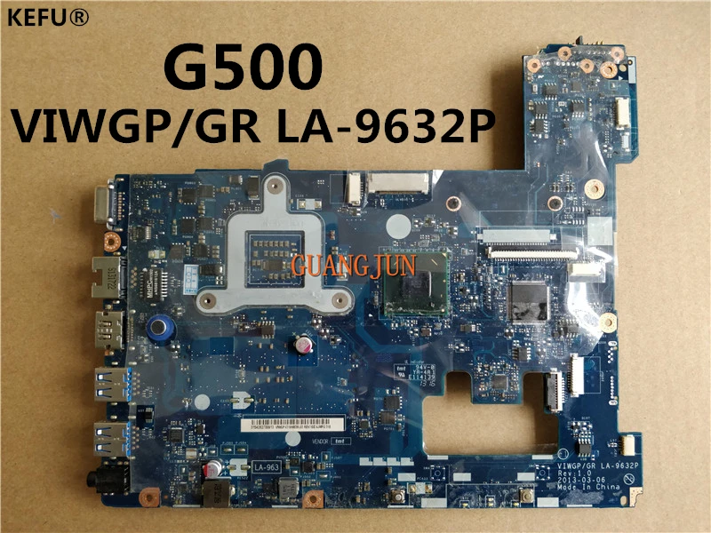 Материнская плата KEFU VIWGP/GR HM70 для Lenovo G500 протестирована 100% рабочий|g500 motherboard|lenovo g500