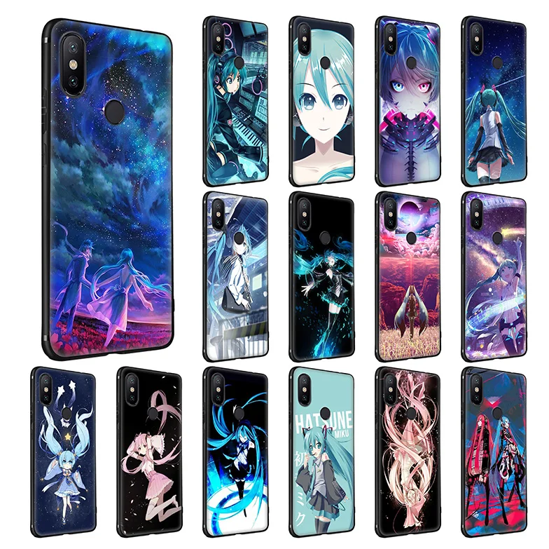 Мягкий силиконовый чехол WEBBEDEPP Hatsune Miku аниме для Xiaomi Redmi Note 7 6 6A 5 4 4X 4A S2 Plus Pro Lite Go |