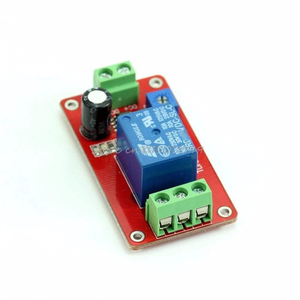 12V Delay Timer Relay NE555 Adjustable Switch 1 to 20 Second DC New Drop Ship | Лампы и освещение