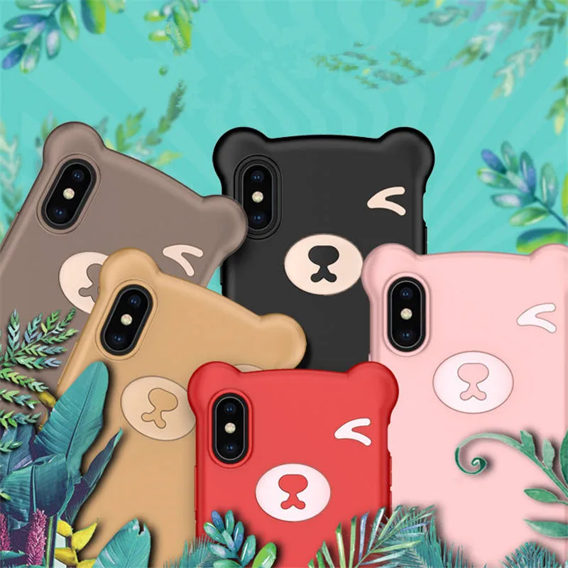 Cubs Liquid Silicone For Iphone 66S 6P 78 78plus X Xs Xr Xsmax All Inclusive Drop Protection Case |