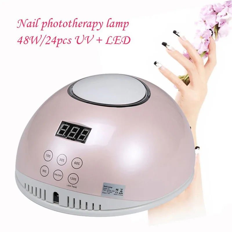 

Automatic Sensor Profi LED UV Nail Lamp Nail Dryer UV Lamp 48W UV LED NEW x30319