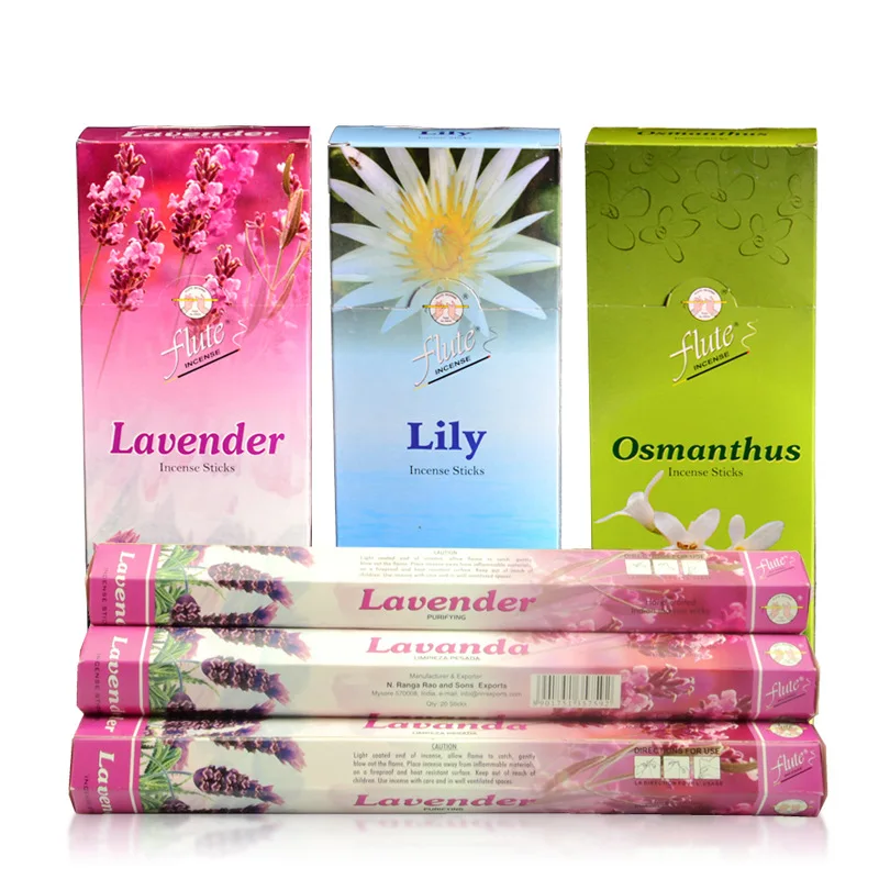 

6Box About 120Pcs Incense Stick Can Choose Scents Indian Incense Stick