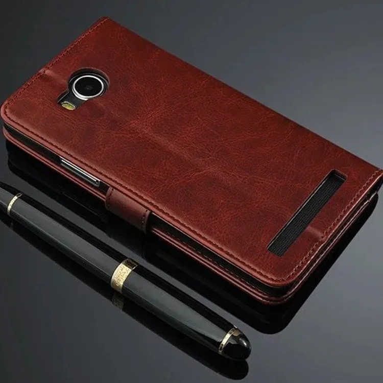 

For Lenovo A5860 Case Flip PU Leather Case For Lenovo S8 Play A5860 A5500 A5600 5.5 inch Phone Cover Cases With Card Holders