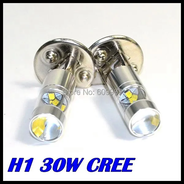 

10pcs LED H1 led 30W Driving Lamp car Fog lamp led Headlight auto parking led Reverse Tail Lights car light source