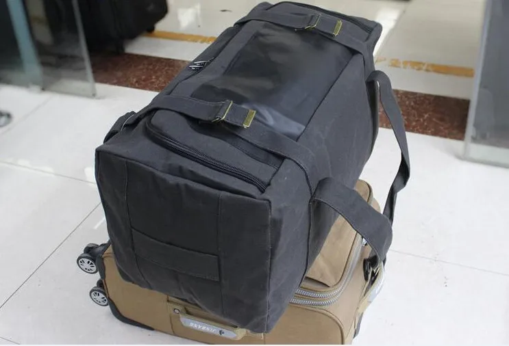 ANAWISHARE Мужская Большая вместительная сумка для путешествий, женская сумка для багажа, сумки для путешествий, складная дорожная сумка из водонепроницаемого материала