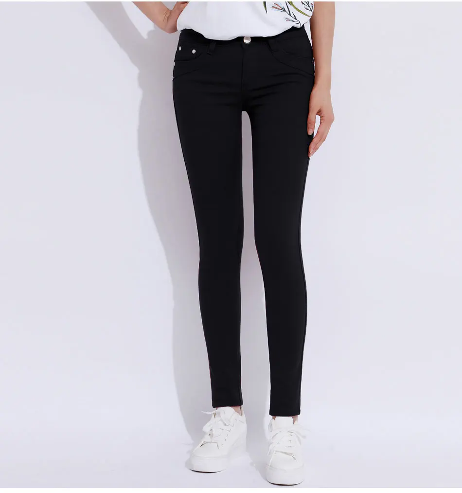 Белые джинсы, женские брюки размера плюс, яркие панталоны, женские черные обтягивающие джинсы, женские длинные штаны большого размера, джинсы для женщин 9851