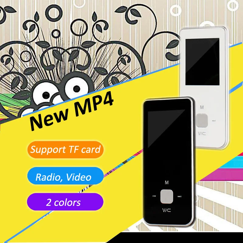Multifunctional Music Mp3 Player Sport 1.8&quot Screen portable Hifi Support TF Card Memory with TXT Record Video FM Fnuction |