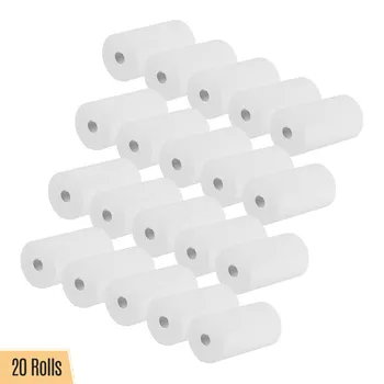 

20 Rolls Thermal Paper Rolls 57*30mm Printer Paper Cash Register Rolls for Supermarket POS Receipt Paper Printing