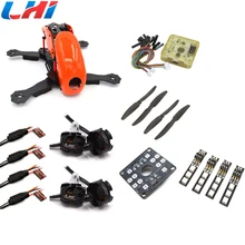 rc Robocat 4-Axis Carbon Fiber Quadcopter Frame CC3D 2204 Motor 12A ESC props ~Orange drone with camera diy dji phantom 3