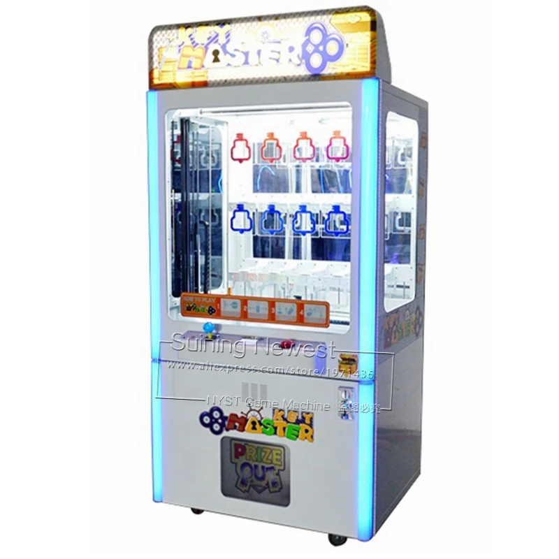 Coin Operated Key Master Vending Machines Keymaster Amusement Arcade Win Gift Prize Toys Crane Game Machine For Shopping Center