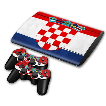 

Hrvatska Croatia Skin Sticker Decal for PS3 Slim 4000 PlayStation 3 Console and Controllers For PS3 Slim 4000 Skins Sticker