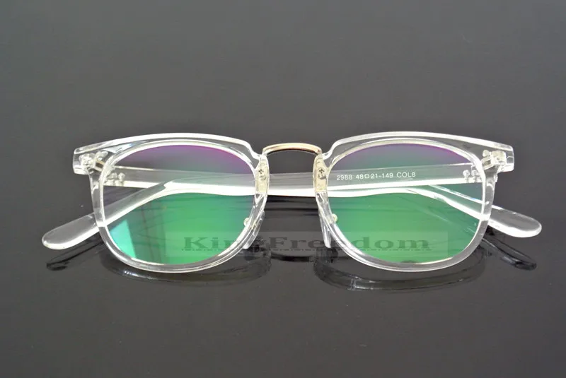 Винтажные прозрачные оправы для очков, полная оправа, Rx able, очки для близорукости, для мужчин и женщин, очки Rx able, поставляются с прозрачными линзами