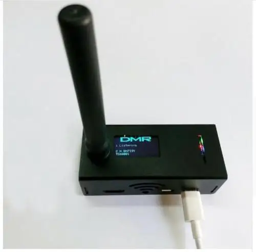 Antenna + Case + OLED MMDVM Hotspot Support P25 DMR YSF for Raspberry pi