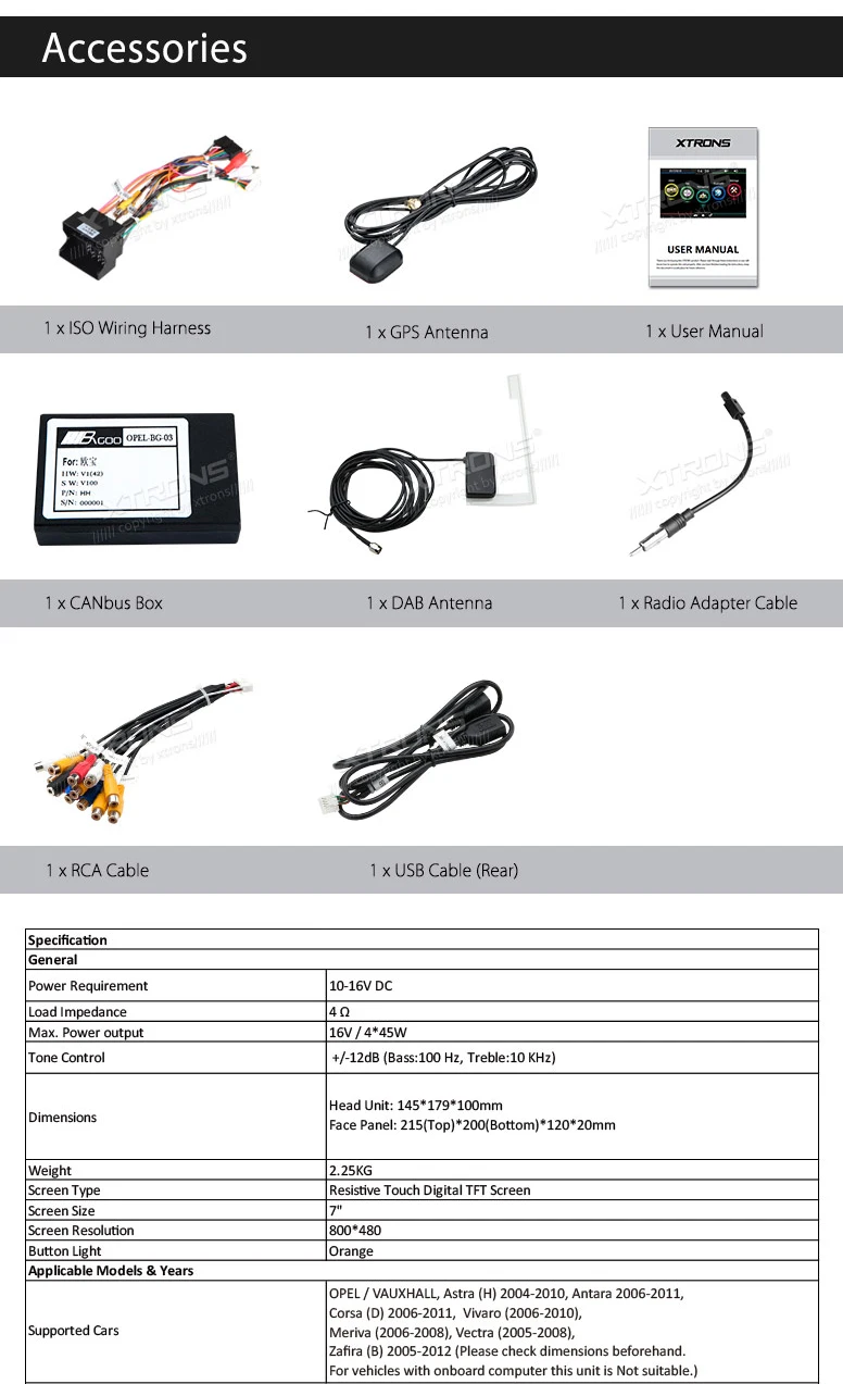 Discount Autoradio 7"Car DVD for Opel/Vauxhall Antara 2006-2011&Meriva 2006-2008&Corsa2006-2011 with Built-in Vehicle Standard DAB+Module 14