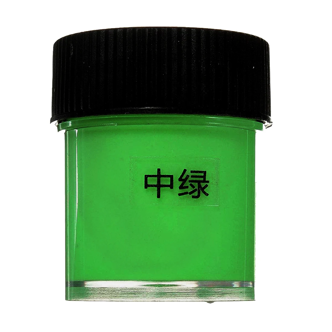 10 мл фосфоресцирующий пигмент цветной пигмент гуашь цвет светится в темноте краска - Цвет: Green