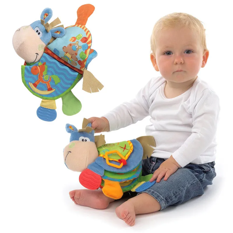 

Baby Animal Cloth soft quiet Book toys Development book educational toys for kids Unfolding Books toy LF131