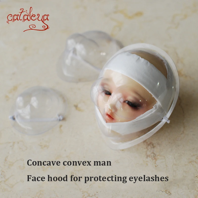 

Cataleya BJD doll with rubber band concave convex Face hood for protecting eyelashes cloth 1/8 1/6 1/4 1/3 uncle