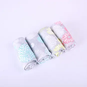 

MF201 Special Offer Scouring pad Top Rated 42cmx48cm flower design printing Wash microfiber kitchen Towel dish cleaning cloth