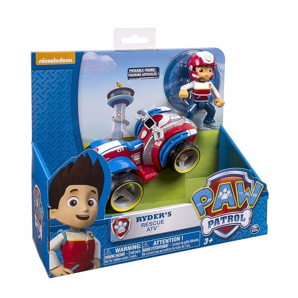 Juguetes caninos de Patrulla con pata genuina para coche y vehículo Patrulla Canina Juguetes caninos de Patrulla con pata genuina para coche y vehículo Patrulla Canina