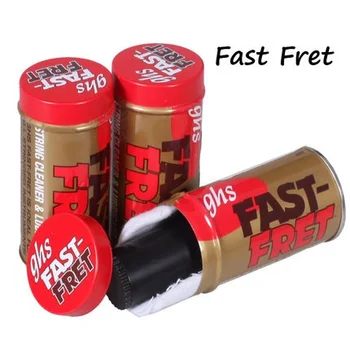 

GHS Fast-Fret String Cleaner String and Neck Lubricant Guitar Care, 1/bottle