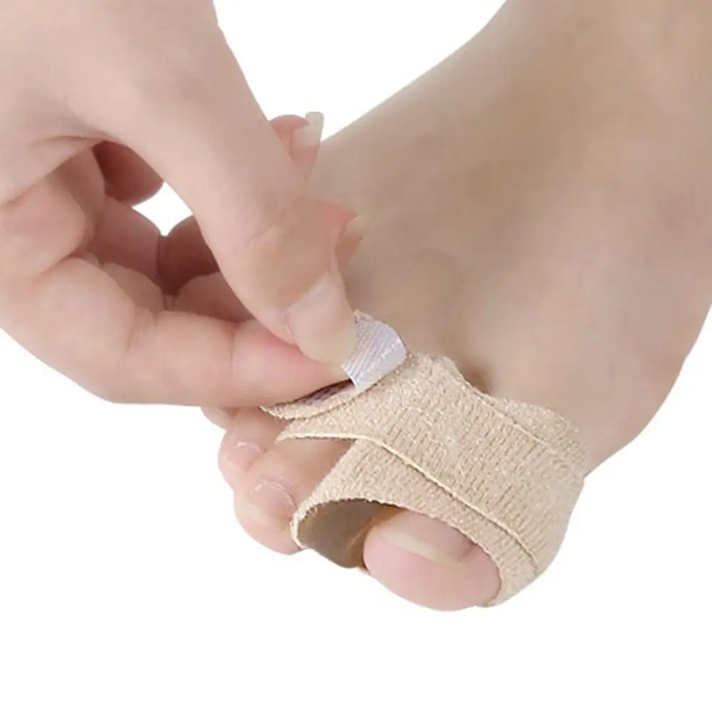 Unisex Bunion Corrector Pain Relief SEBS Silicone Gel Toe Separator Hallux Valgus Hammer Toe Splints Straightener Bandage Wrap