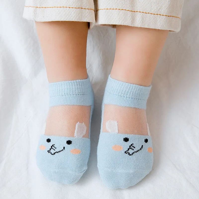 5 пар/лот; носки для малышей; летние носки для малышей 0-5 лет; тонкие носки; детские носки