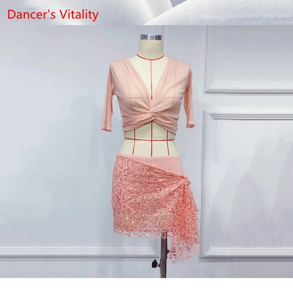 

Belly Dance Set Women New Belly Dance Exercise Clothes Spring And Summer Mesh Yarn Oriental Dance Wear Beginner
