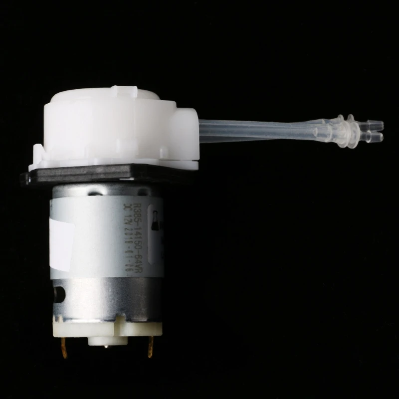 

1Pcs DC 12v D3 Small Dosing Pump Water Pump 2mm DIY Peristaltic Tube Head For Aquarium Lab Lab Water