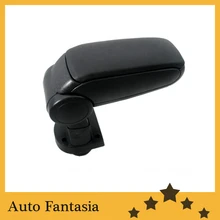  Center Console Armrest (Black Leather) - for Toyota Yaris 2007-2011 