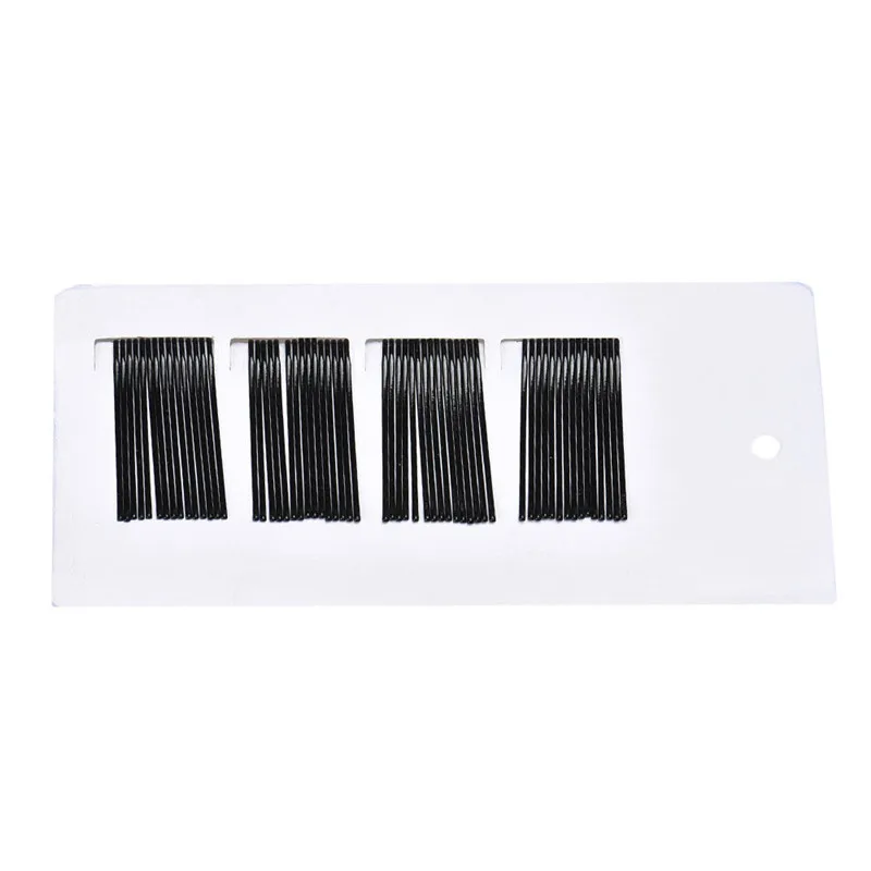 60Pcs/set Pro Hair Clips 4cm Black Pins Curly Wavy Grips Hairstyle Hairpin Hair Hairdressing Styling DIY Tools