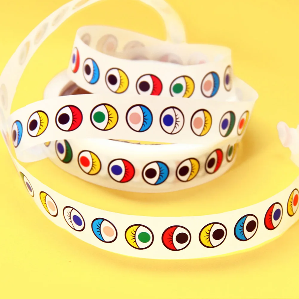 DIY Stickers Kids Cartoon Animal Eye Nose Mouth Educational Toys For