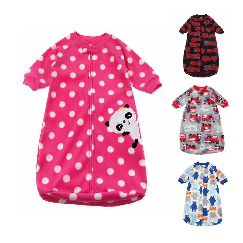 Newborn Baby Fleece Sleeping Bags Baby Clothing Sleep Sacks Baby Boys Girls Clothesin