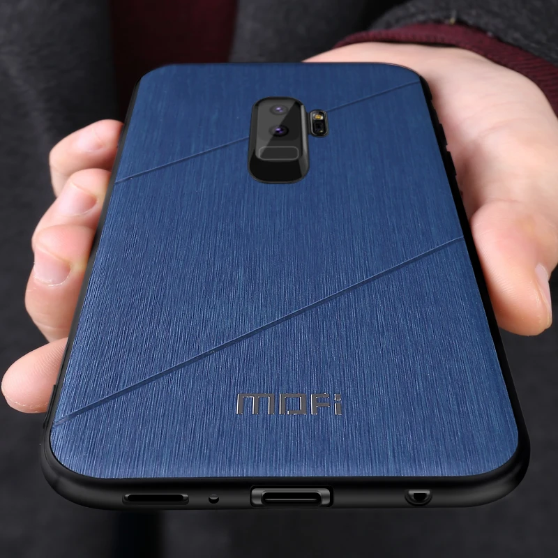 Оригинальный ударопрочный чехол MOFi для Samsung Galaxy S9 + роскошный накладка samsung s9