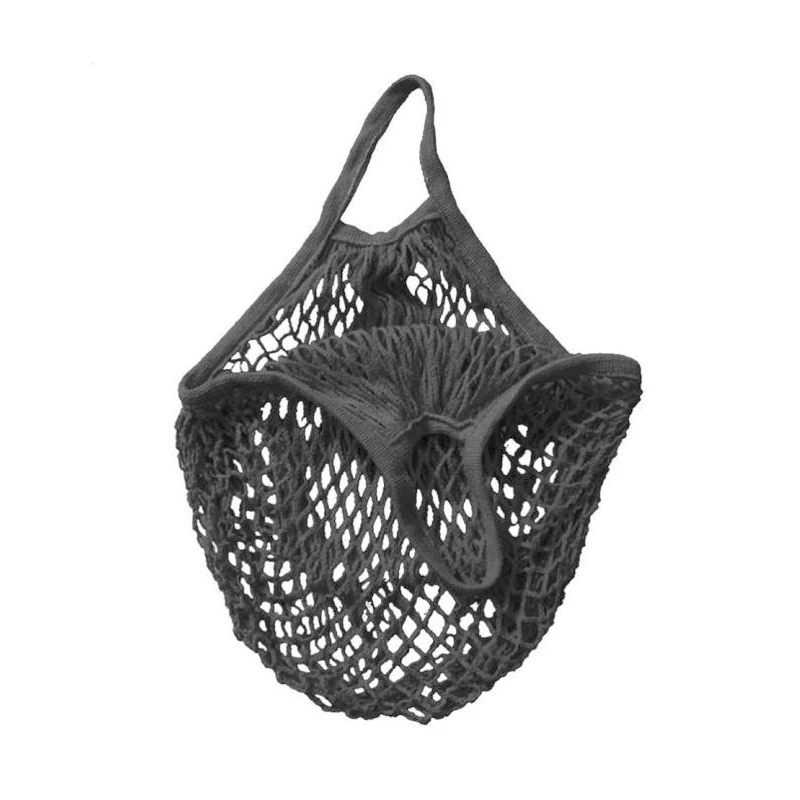 1PCS Mesh Net String Shopping Bag Reusable Fruit Storage Handbag Large Cotton Totes Shipping Bog foldable