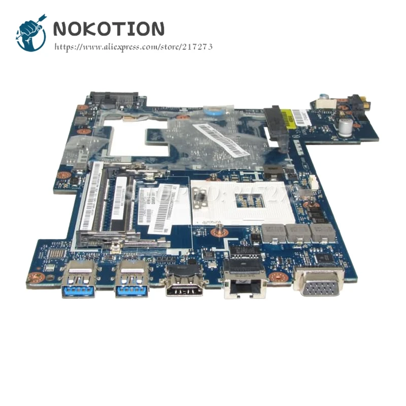 Nokotion لينوفو g580 P580 laptop motherboard QIWG5_G6_G9 LA-7982P الرئيسية 15.6 بوصة uma hm76 ddr3