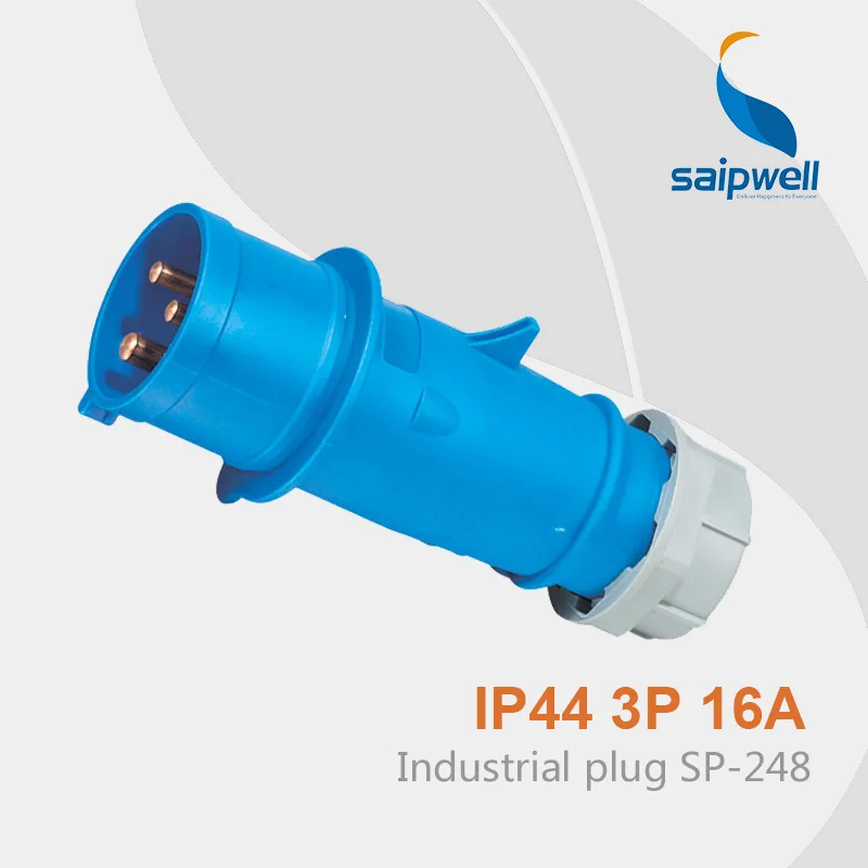 Saipwell Hot Sale industrial plug outlet 3P 16A SP-248